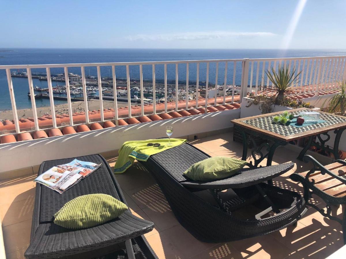 Amazing Sea Views In Cactus Blanco Apartment Los Cristianos  Ngoại thất bức ảnh