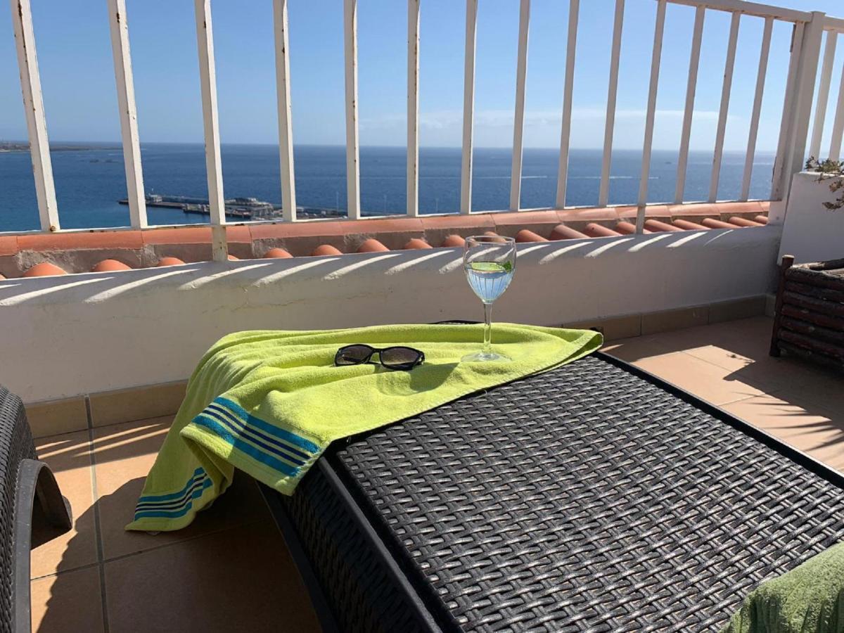 Amazing Sea Views In Cactus Blanco Apartment Los Cristianos  Ngoại thất bức ảnh